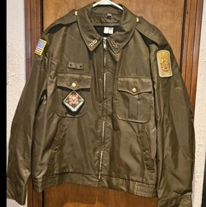 Vintage Pennsylvania Veterans Of Foreign War Jacket Post 764 Size XL